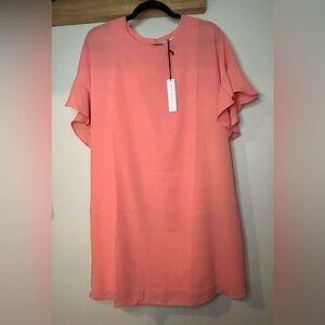 NWT THREE EIGHTY TWO PEACH COLORED DRESS SIZE LARGE
